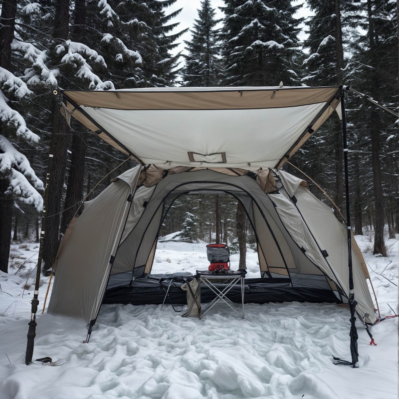 Outdoor Camping Dome - Outdoor Fireproof Hot Tent 2 Person