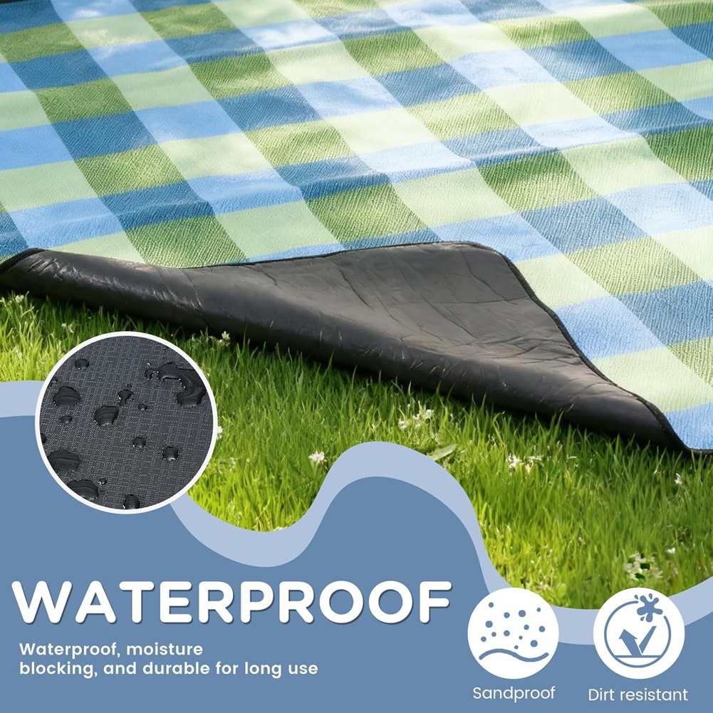 Outdoor Camping Mats Large - IALJ-Extra Large Waterproof Picnic Blanket Outdoor