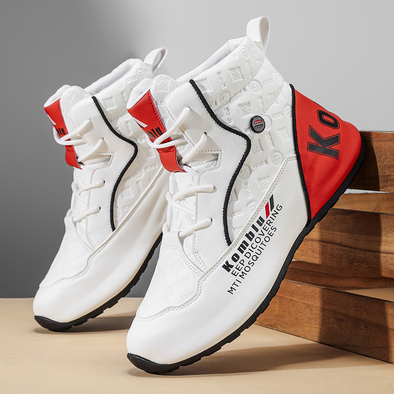 Outdoor Activities In Camping - Men's High-Top Boots, Comfortable Lining, Wear-Resistant
