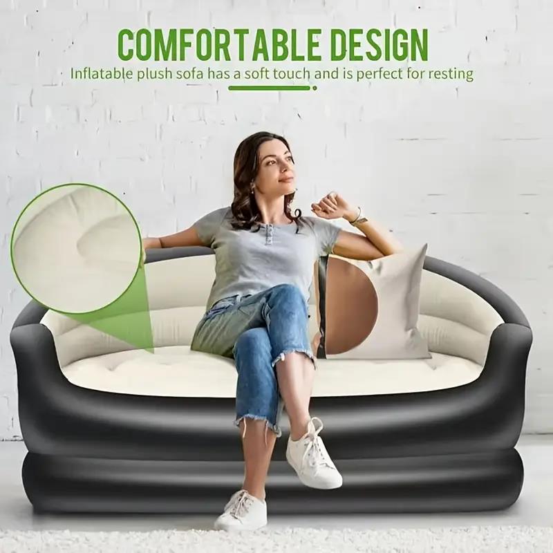 Bed Outdoor Camping - Outdoor Portable Inflatable Bed, Lounging Double