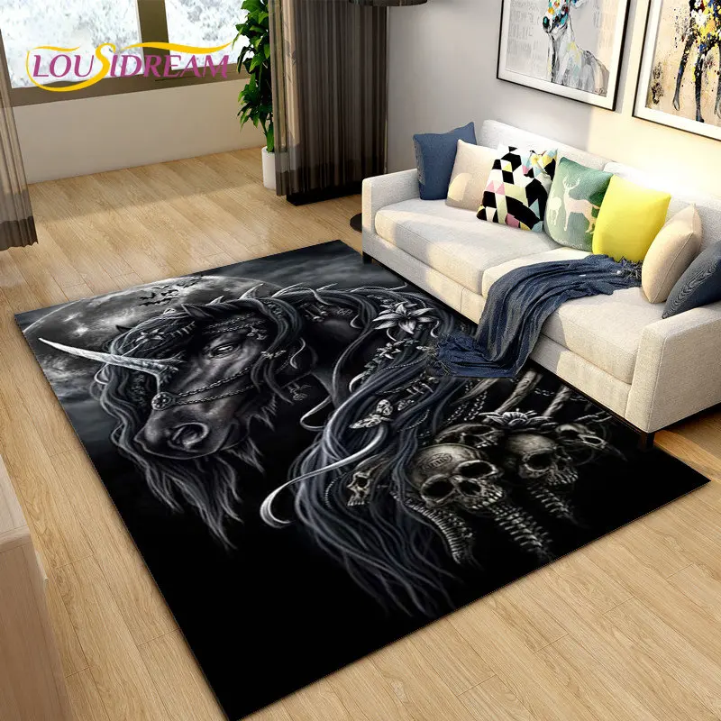 3D Light Luxury Modern Horse A - огляд і ціна Outdoor Camping Mats Large