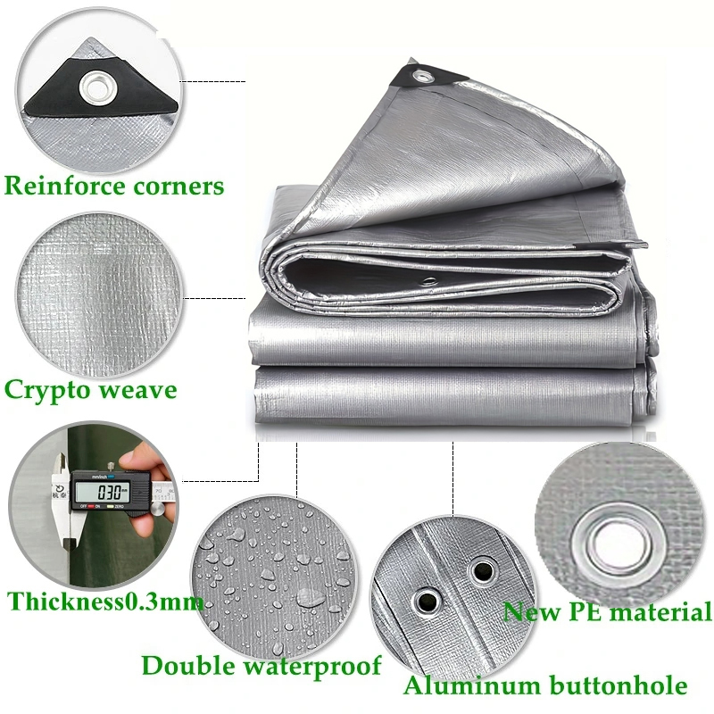 Large Tarp 3mx5 6 8 4x4 5 6 8  - огляд і ціна Outdoor Camping Automatic Quick Opening Tent