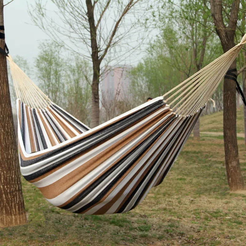 Canvas No Wooden Stick Hammock - огляд і ціна Bed Outdoor Camping