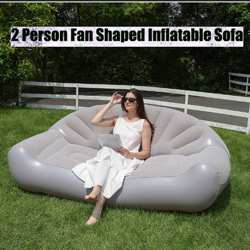 Fan Shaped Inflatable Sofa 2 P - огляд і ціна Bed Outdoor Camping