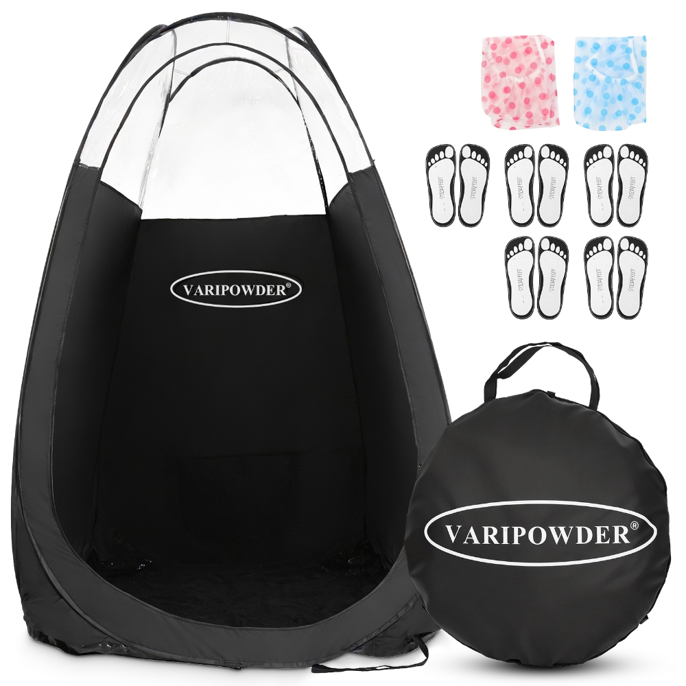 Black Spray Tanning Tent Porta - огляд і ціна Outdoor Camping Automatic Quick Opening Tent