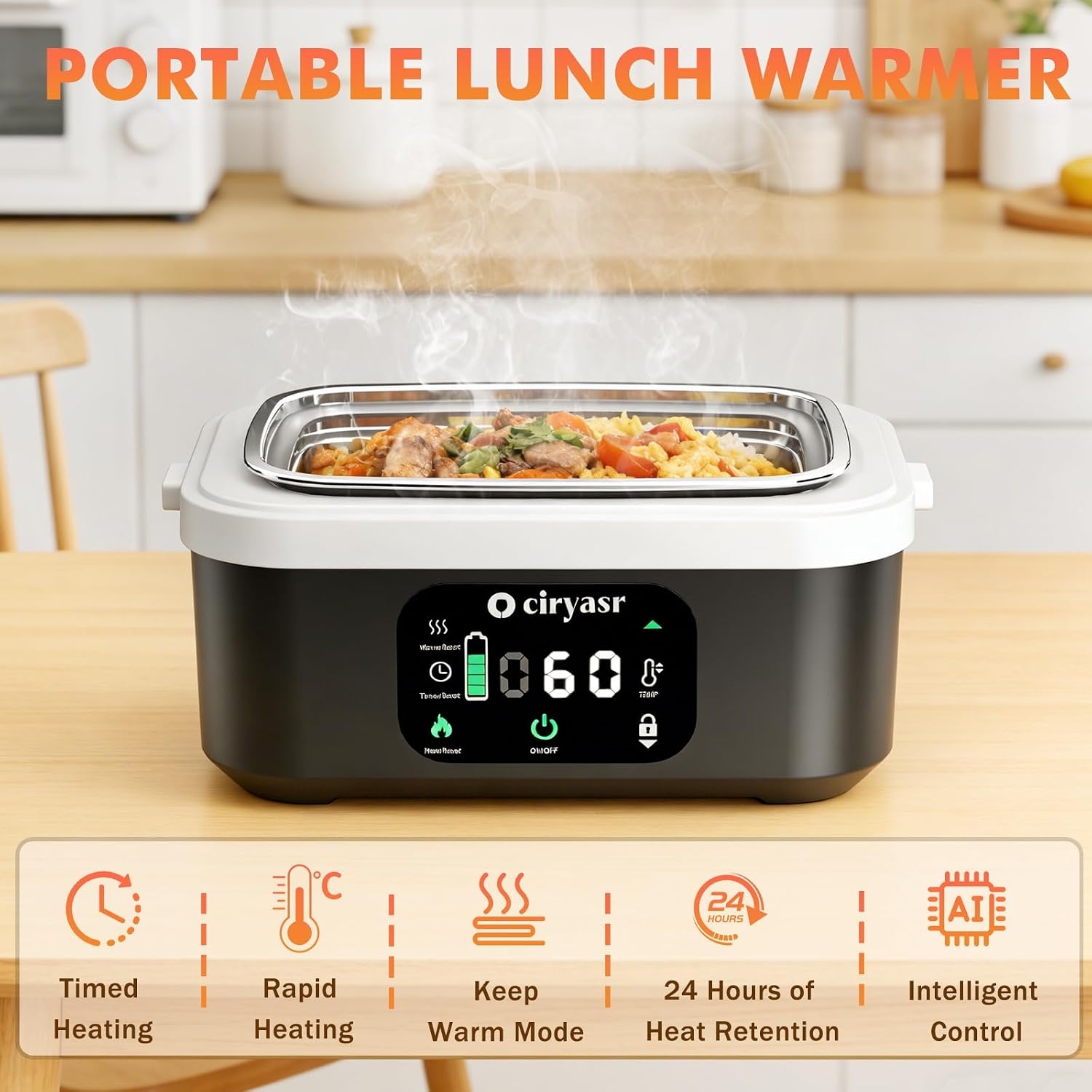 Powerful Electric Lunch Box, 1 - огляд і ціна Outdoor Camping Activities
