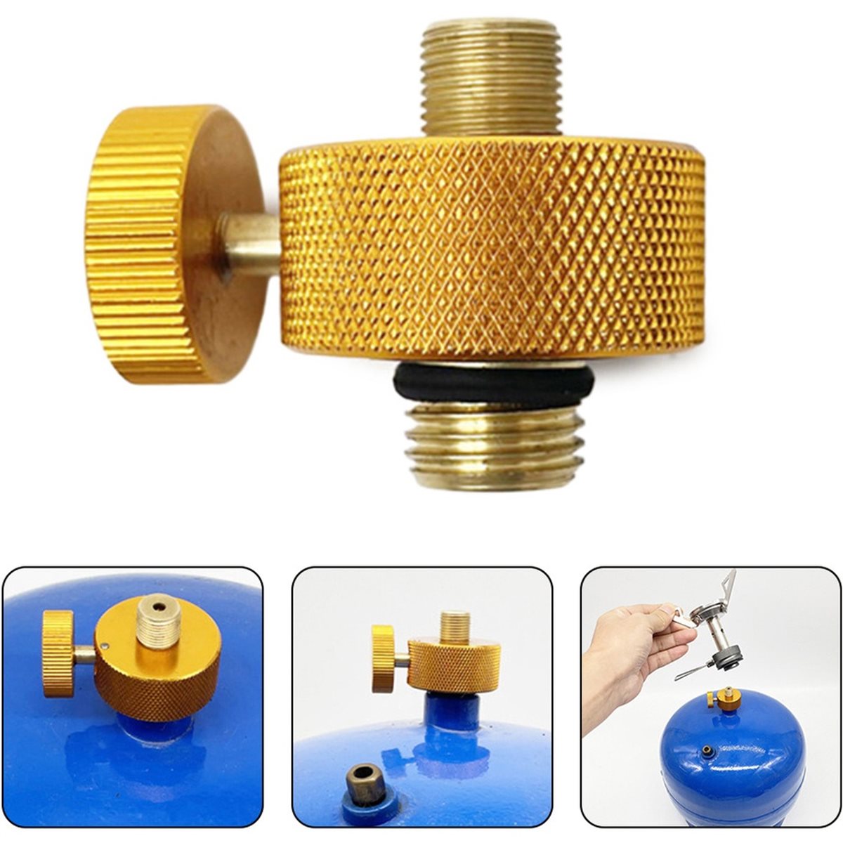 Camping Gaskocher Adapter Mit  - огляд і ціна Outdoor Und Camping Messe