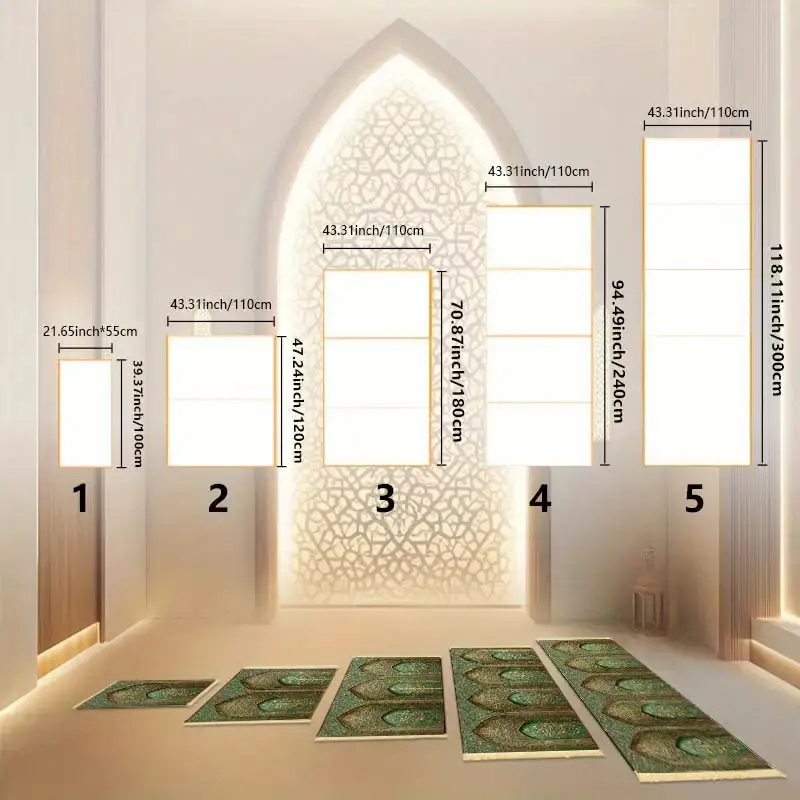 VIKAMA Luxury Muslim Prayer Ma - огляд і ціна Outdoor Camping Mats Large