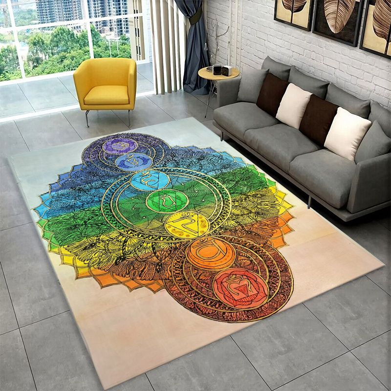 Rainbow Chakra Yoga Mandala Me - огляд і ціна Outdoor Camping Mats Large