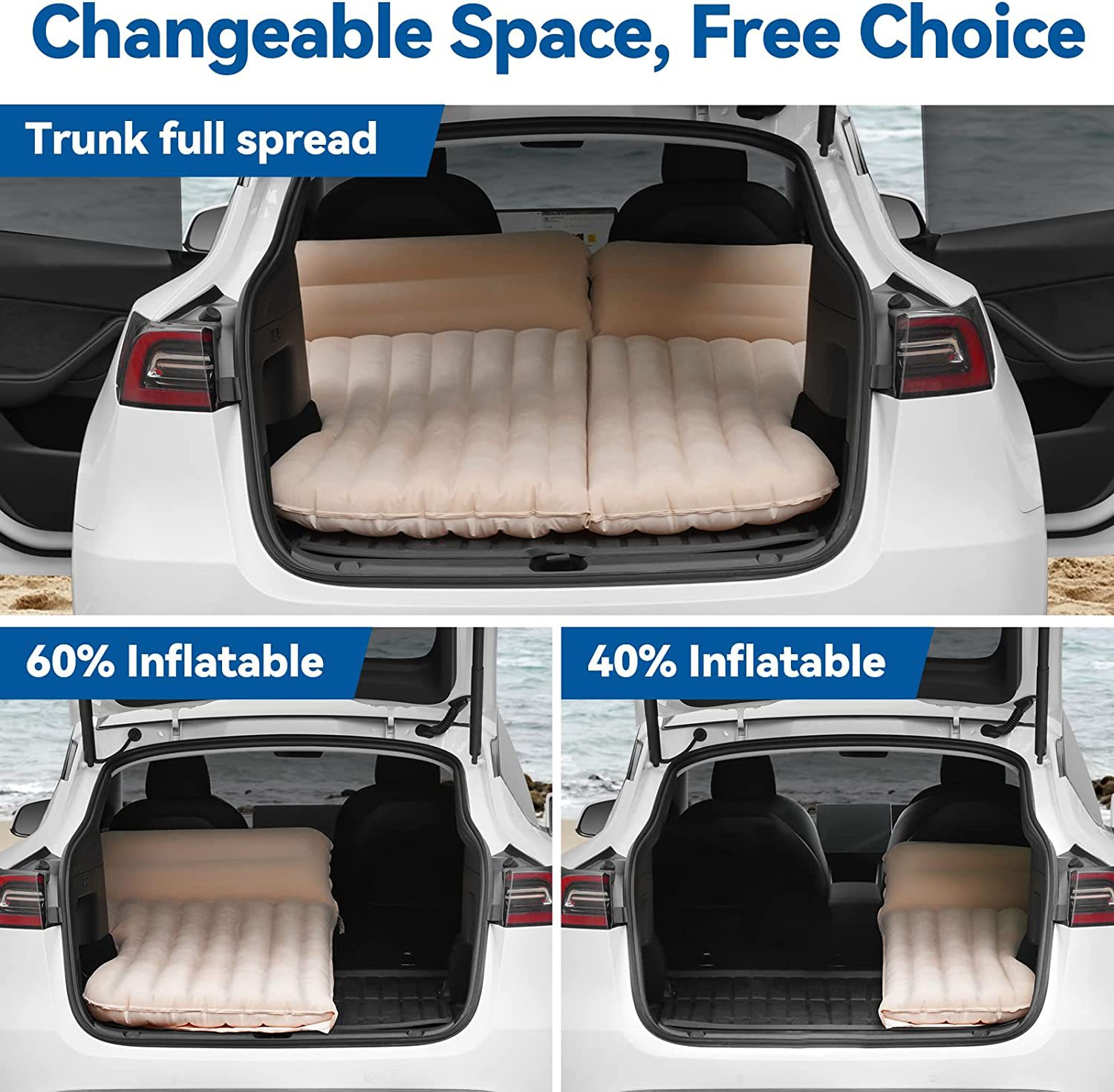 Car Inflatable Bed For Tesla M - огляд і ціна Bed Outdoor Camping