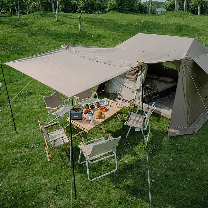 【Outdoor】Naturehike Village 6. - огляд і ціна Outdoor Camping Automatic Quick Opening Tent