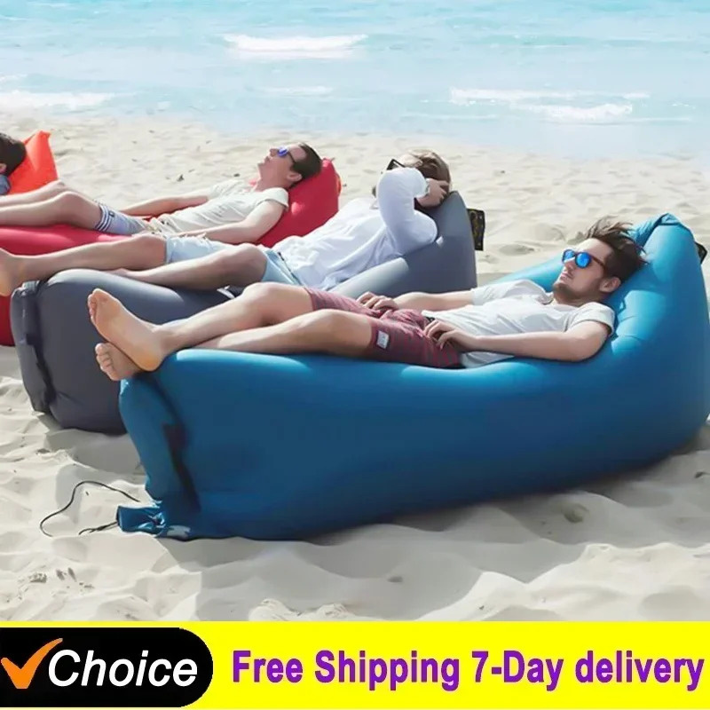 Outdoor Portable Inflatable So - огляд і ціна Bed Outdoor Camping
