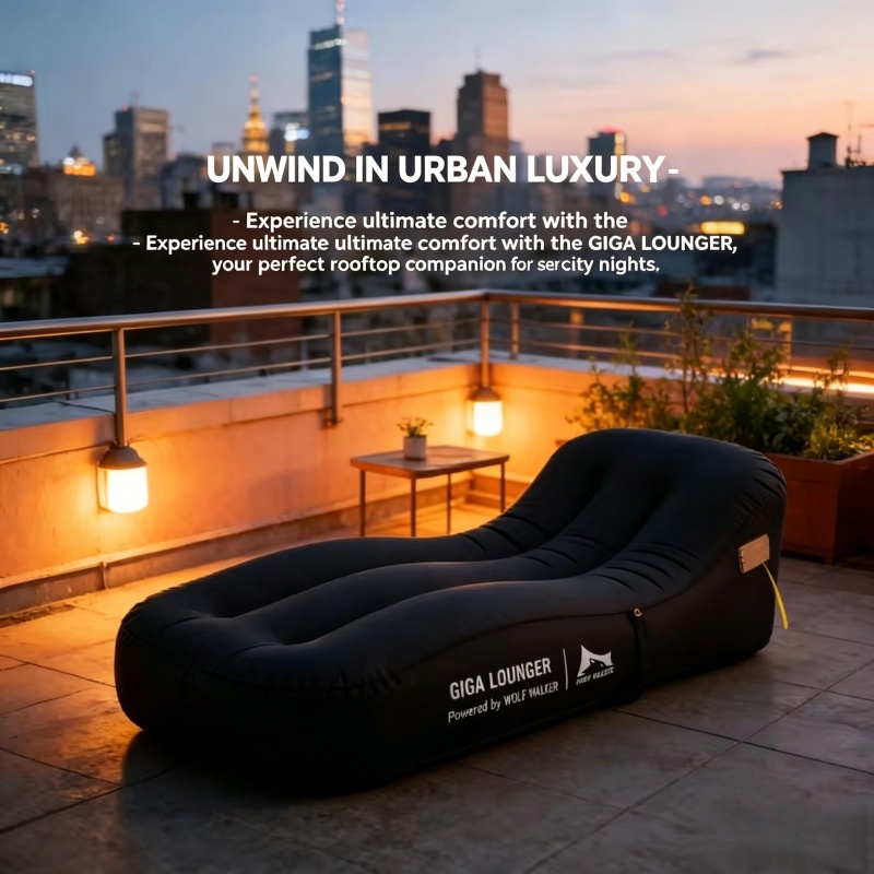 TPU Automatic Inflatable Chair - огляд і ціна Bed Outdoor Camping