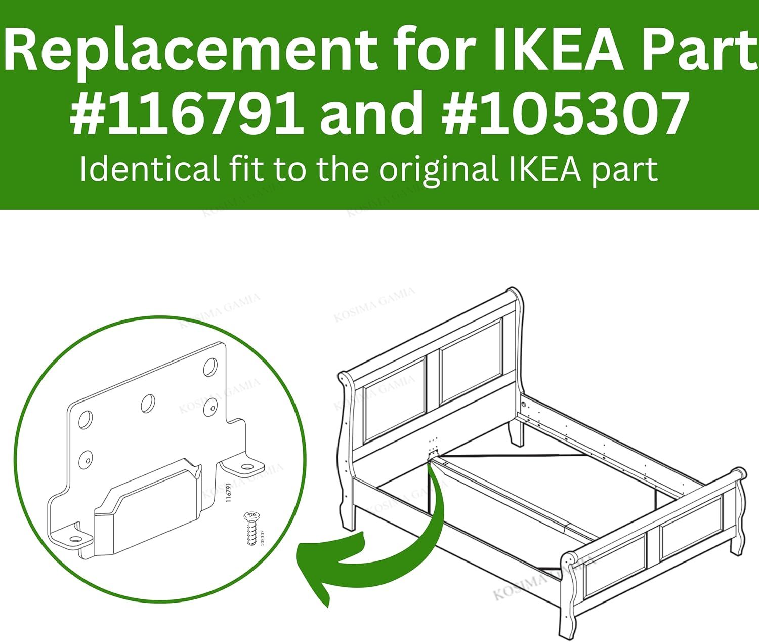 4PCS Camping Parts Monunting B - огляд і ціна Bed Outdoor Camping